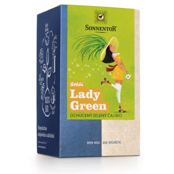 Sonnentor - Fresh Lady Green, teafilter, bio, 18 db kép