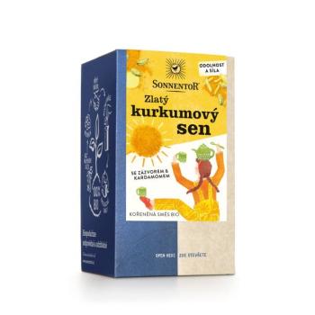 Sonnentor - Golden Turmeric Dream, teafilter, bio, 18 db kép