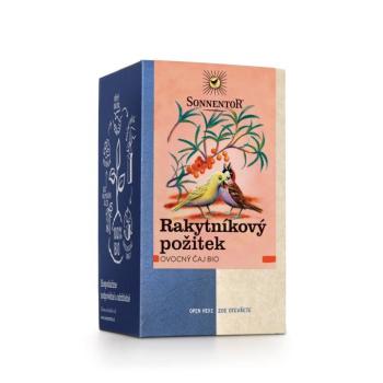 Sonnentor - Homoktövis élvezet, adagolt tea, BIO, 18 db kép