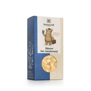 Sonnentor kandírozott gyömbér, BIO, 75 g kép