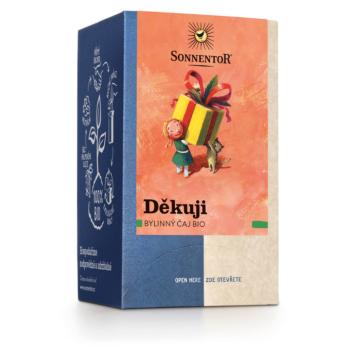 Sonnentor - Köszönöm, teászacskó, bio, 18 db kép