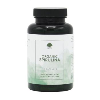 Spirulina alga 500mg 120 kapszula – G&G kép