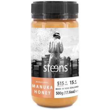Steens – RAW Manuka Honey UMF 15+ (515+ MGO), 500 g kép