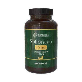 Sulforafán EXTRA brokkolikivonat 500 mg, 60 kapszula - Herbatica kép