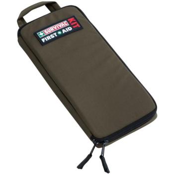 Survival Slimline First Aid Kit Olive Green, angol változat kép