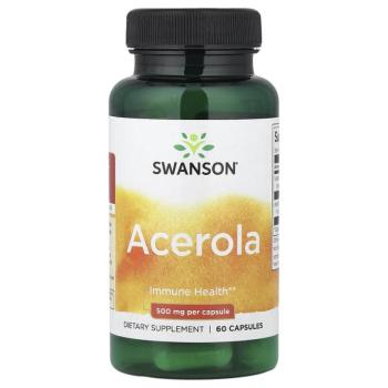 Swanson Acerola, 500 mg, 60 kapszula kép