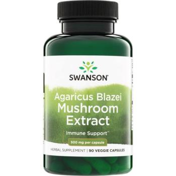 Swanson Agaricus blazei kivonat, 500 mg, 90 növényi kapszula kép