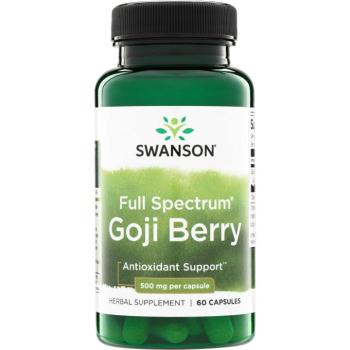 Swanson Full Spectrum Goji Berry, 500 mg, 60 kapszula kép