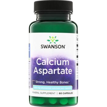 Swanson Kalcium-aszpartát, 200 mg elemi kalcium, 60 kapszula kép