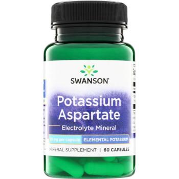 Swanson Kálium-aszpartát, 99 mg, 60 kapszula