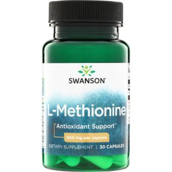 Swanson L-metionin, 500 mg, 30 kapszula kép