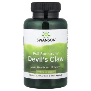 Swanson Ördögkarom, 500 mg, 100 kapszula kép