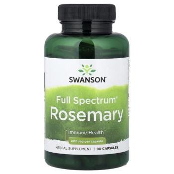 Swanson Rozmaring, 400 mg, 90 kapszula kép