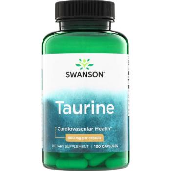 Swanson Taurin, 500 mg, 100 kapszula kép