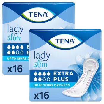 Tena Lady Slim Extra Plus puha inkontinencia betét rendszeres viz... kép