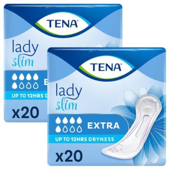 Tena Lady Slim Extra puha inkontinencia betét rendszeres vizeletv... kép