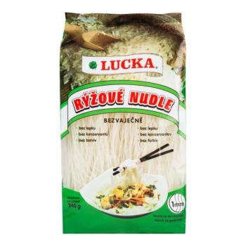Tészta rizstészta 1 mm gluténmentes 240 g LUCKA kép