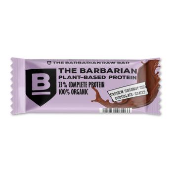 The Barbarian Protein Bar bio csokoládé bevonatú kesudió és chia, 68 g kép