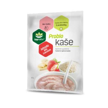 Topnatur - Probio zabkása, eper fehér csokoládéval, 60 g