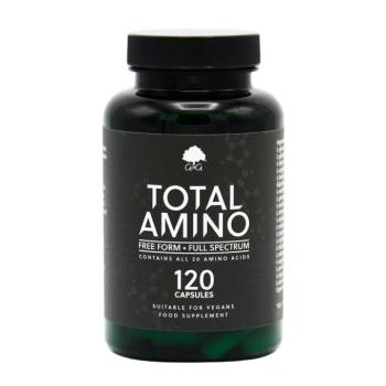 TOTAL AMINO vegán aminosav komplex sportolóknak 120 kapszula - G&G kép