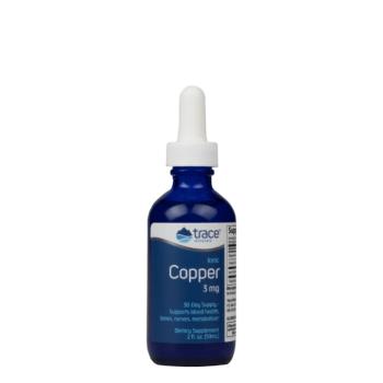Trace Minerals Ionic Copper, Ionized copper, 3 mg, 59 ml