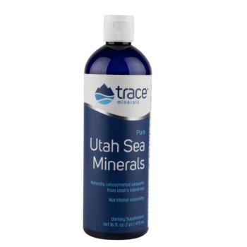 Trace Minerals Utah Sea Minerals, természetes elektrolit koncentrátum, 473 ml kép