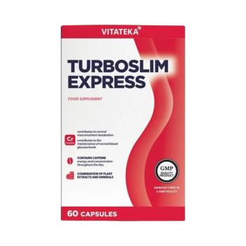 TURBOSLIM Express – komplex a karcsú vonalakért és energiáért – 60 kapszula – Vitateka kép