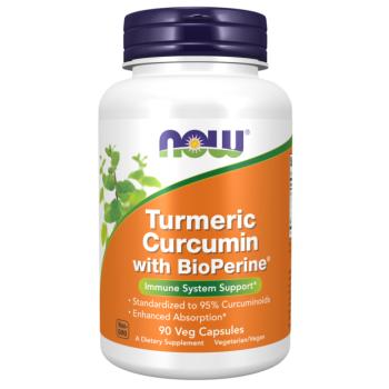 Turmeric Curcumin with BioPerine® 90 Veg Capsules kép