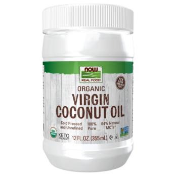 Virgin Coconut Cooking Oil, Organic Szűz kókuszolaj, bio 355 ml kép