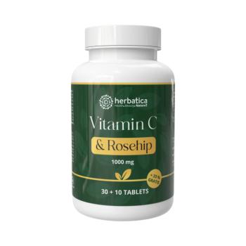 Vitamin C Strong Formula „C-vitamin” – 40 tabletta – Herbatica kép