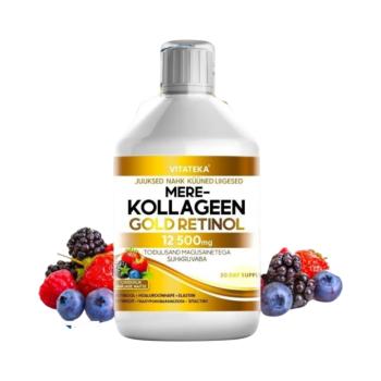 Vitateka Gold tengeri kollagén retinollal 12 500 mg - 500 ml kép
