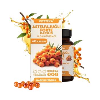Vitateka Homoktövisolaj Forte – 60 kapszula kép