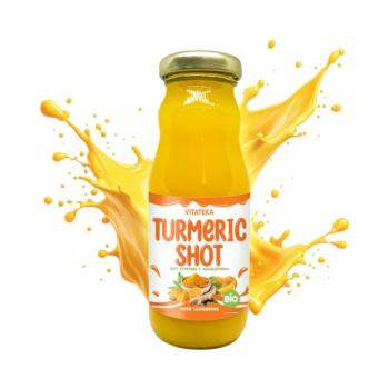 Vitateka Kurkuma shot mandarinnal – 200 ml kép