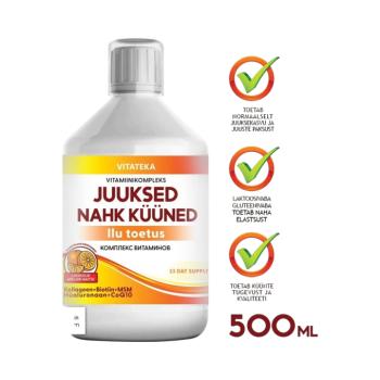 Vitateka vitamin komplex hajra, bőrre és körmökre – 500 ml kép