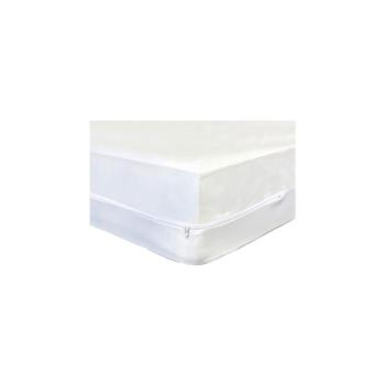 Vízhatlan matracvédő PVC huzat cipzárral, SS, 90x200x14cm kép