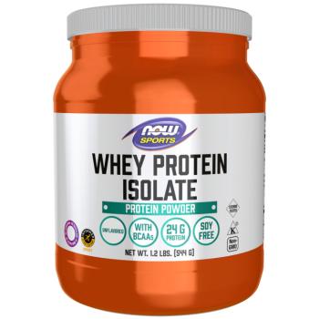 Whey Protein Isolate Unflavored - 1.2 lbs. 544gr.