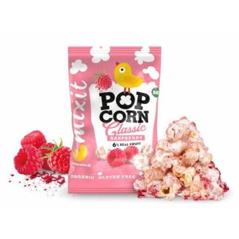 Zsebbe való BIO popcorn - Málna (13g) kép