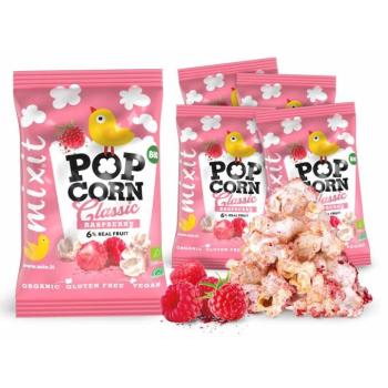 Zsebbe való BIO popcorn - Málna (5x13g) kép