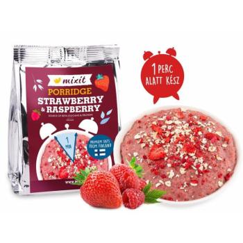 Zsebbe való - Egyperces zabkása - Eper és málna kép