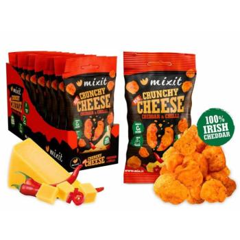 Zsebbe való ropogós sajt - Ír cheddar chilivel (10db.) kép