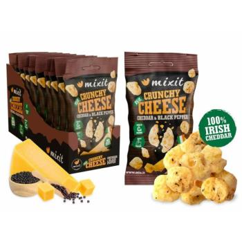 Zsebbe való ropogós sajt - Ír cheddar fekete borssal (10 db.) kép