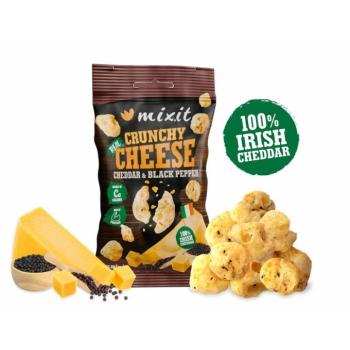 Zsebbe való ropogós sajt - Ír cheddar fekete borssal kép